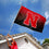 College Flags & Banners Co. Nebraska Cornhuskers Two Tone Gradient Flag - 757 Sports Collectibles