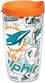 Tervis Made in USA Double Walled NFL Miami Dolphins Insulated Tumbler Cup Keeps Drinks Cold & Hot, 16oz, All Over - 757 Sports Collectibles