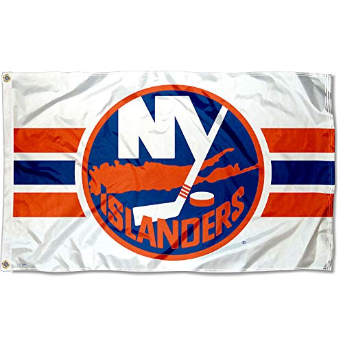 WinCraft New York Islanders White 3x5 Feet Banner Flag - 757 Sports Collectibles