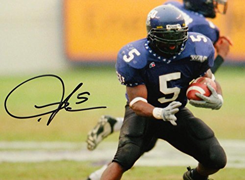 LaDainian Tomlinson Signed TCU Horned Frogs 8x10 On Field PF. Photo- JSA W Auth - 757 Sports Collectibles