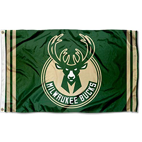 WinCraft Milwaukee Bucks 3x5 Banner Flag - 757 Sports Collectibles