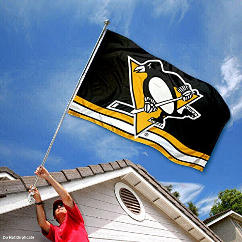 WinCraft Pittsburgh Penguins Pittsburgh Gold Flag and Banner - 757 Sports Collectibles