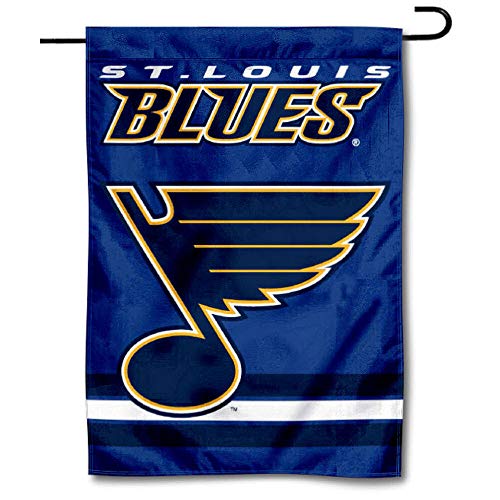WinCraft St. Louis Blues Double Sided Garden Flag - 757 Sports Collectibles