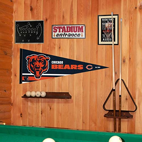 WinCraft Chicago Bears Pennant Banner Flag - 757 Sports Collectibles