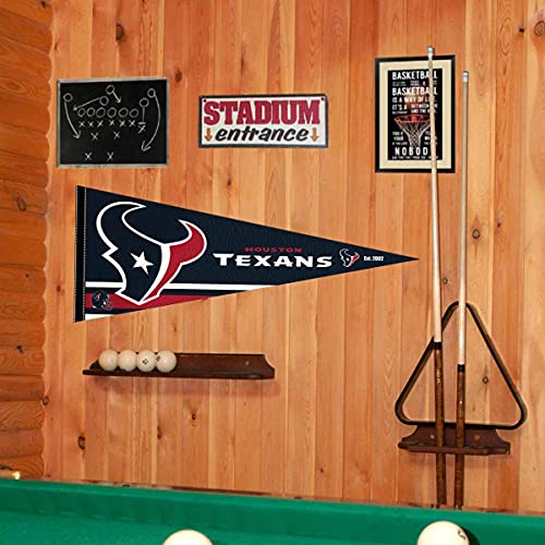 WinCraft Houston Texans Pennant Banner Flag - 757 Sports Collectibles