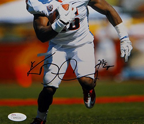 Ka'Deem Carey Autographed Arizona Wildcats 8x10 Running W/ Ball Photo- JSA W Auth - 757 Sports Collectibles