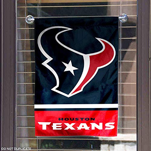 WinCraft Houston Texans Double Sided Garden Flag - 757 Sports Collectibles