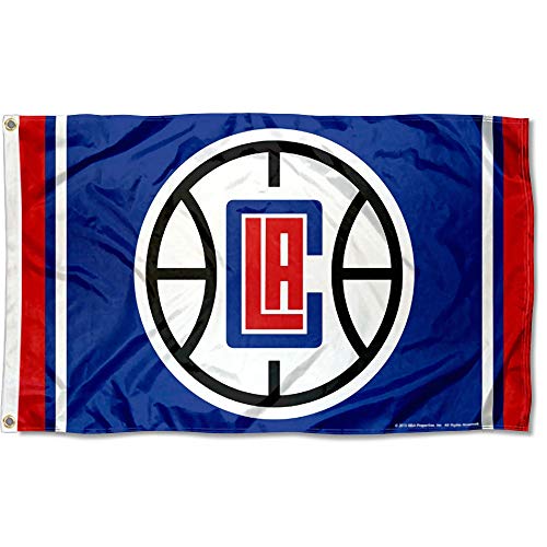 WinCraft Los Angeles Clippers Block C Logo 3x5 Flag and Banner - 757 Sports Collectibles