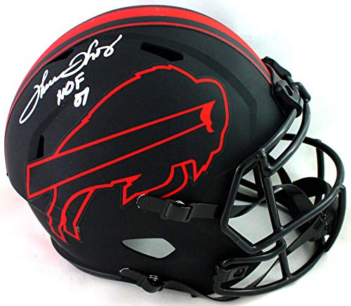 Thurman Thomas Autographed Buffalo Bills F/S Eclipse Speed Helmet - JSA W Silver - 757 Sports Collectibles
