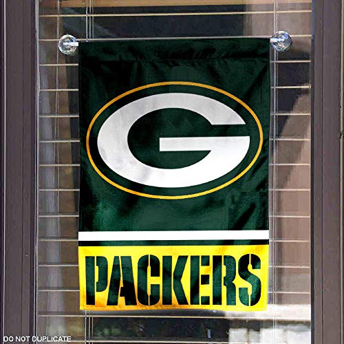 WinCraft Green Bay Packers Double Sided Garden Flag - 757 Sports Collectibles