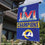 WinCraft Los Angeles Rams 2021 2022 Super Bowl LVI Champions Double Sided Banner Flag - 757 Sports Collectibles