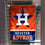 WinCraft Houston Astros Double Sided Garden Flag - 757 Sports Collectibles