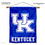 College Flags & Banners Co. Kentucky Wildcats UK Banner with Hanging Pole - 757 Sports Collectibles