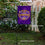 College Flags & Banners Co. LSU Tigers 2019 National Champs Double Sided Garden Flag and Flag Stand Pole Holder Set - 757 Sports Collectibles