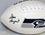 Steve Largent Autographed Seattle Seahawks Logo Football with HOF and JSA W Auth - 757 Sports Collectibles