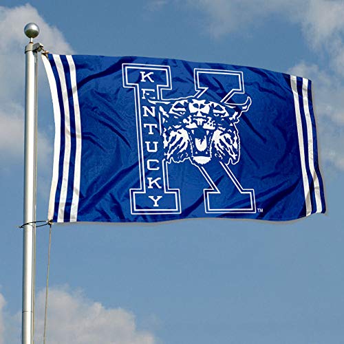 College Flags & Banners Co. Kentucky Wildcats Vintage Retro Throwback 3x5 Banner Flag - 757 Sports Collectibles