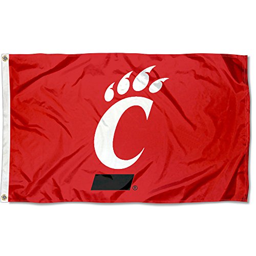 College Flags & Banners Co. Cincinnati Bearcats Red Flag - 757 Sports Collectibles