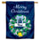 Old Dominion Monarchs Happy Holidays Christmas Banner Flag - 757 Sports Collectibles
