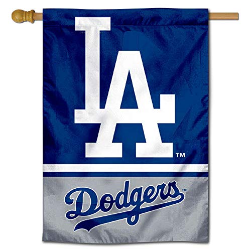 WinCraft Los Angeles Dodgers Double Sided House Flag - 757 Sports Collectibles