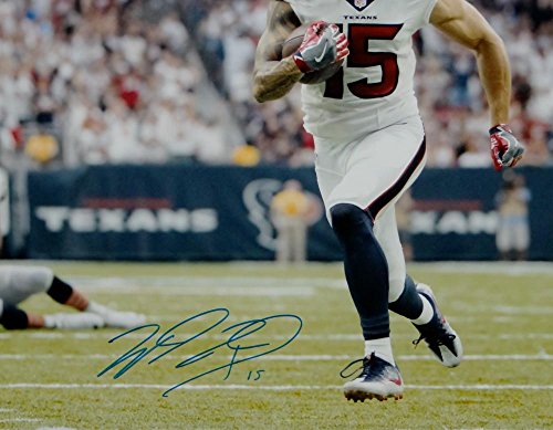 Will Fuller Autographed Houston Texans 16x20 TD Run Photo-JSA W Auth Blue - 757 Sports Collectibles