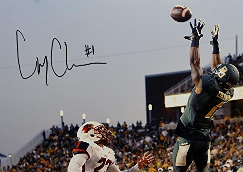 Corey Coleman Autographed Baylor Bears 16x20 Leaping Catch Photo- JSA W Auth - 757 Sports Collectibles