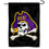 College Flags & Banners Co. East Carolina Pirates Black ECU Pirate Garden Flag - 757 Sports Collectibles