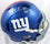 Michael Strahan Autographed NY Giants F/S Speed Helmet w/HOF-Beckett W Hologram Silver - 757 Sports Collectibles