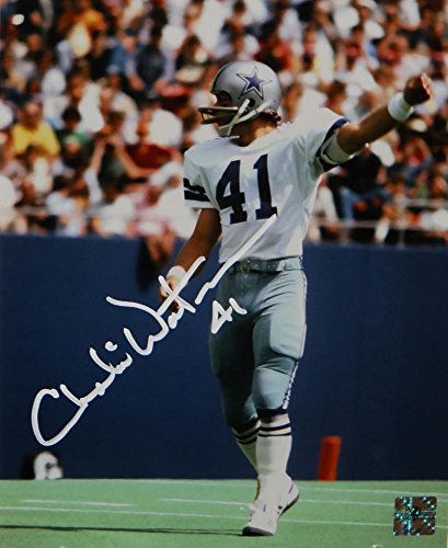Charlie Waters Autographed Dallas Cowboys 8x10 Photo-The Jersey Source Auth