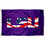 College Flags & Banners Co. Louisiana State LSU Tigers Patriotic Flag - 757 Sports Collectibles