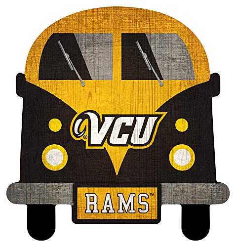 Fan Creations NCAA Virginia Commonwealth Rams Unisex VCU Team Bus Sign, Team Color, 12 inch - 757 Sports Collectibles