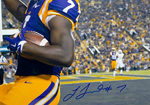 Leonard Fournette Autographed LSU Tigers 16x20 Pointing Up Photo- JSA W Auth - 757 Sports Collectibles