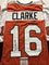 Autographed/Signed Bob Bobby Clarke Philadelphia Orange Hockey Jersey JSA COA