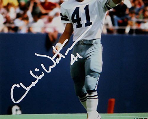 Charlie Waters Autographed Dallas Cowboys 8x10 Photo-The Jersey Source Auth - 757 Sports Collectibles