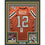 Framed Autographed/Signed Jim Kelly 33x42 Miami Hurricanes Orange College Football Jersey JSA COA