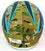 Luke Kuechly Autographed Carolina Panthers Camo F/S Helmet- Beckett W Baby Blue - 757 Sports Collectibles