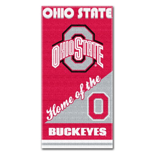 NCAA Ohio State Buckeyes Home Beach Towel, 28 x 58-Inch - 757 Sports Collectibles