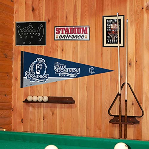 College Flags & Banners Co. Old Dominion Monarchs Pennant Full Size Felt - 757 Sports Collectibles