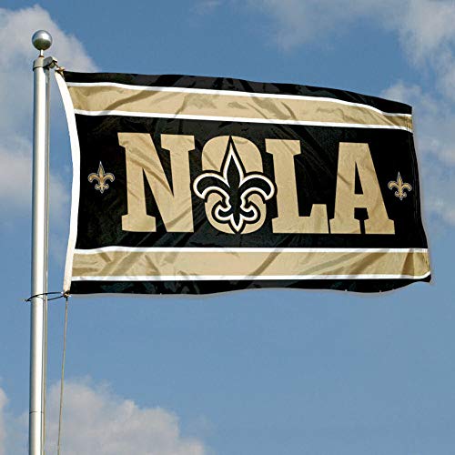 WinCraft New Orleans Saints NOLA Flag - 757 Sports Collectibles