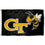 College Flags & Banners Co. Georgia Tech Yellow Jackets Black Flag - 757 Sports Collectibles