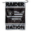 WinCraft Las Vegas Raiders Raider Nation Double Sided Garden Flag - 757 Sports Collectibles