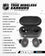NHL Boston Bruins True Wireless Earbuds, Team Color - 757 Sports Collectibles