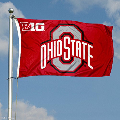 College Flags & Banners Co. Ohio State Buckeyes Big 10 Flag - 757 Sports Collectibles