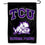 TCU Horned Frogs Black Garden Flag and Yard Banner - 757 Sports Collectibles