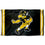 College Flags & Banners Co. Iowa Hawkeyes Vintage Retro Throwback 3x5 Banner Flag - 757 Sports Collectibles