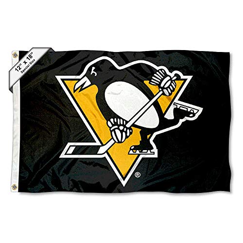 WinCraft Pittsburgh Penguins Boat and Golf Cart Flag - 757 Sports Collectibles