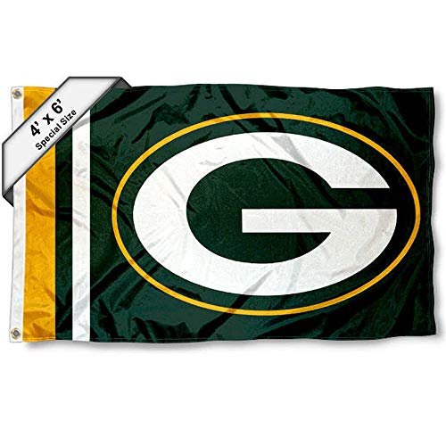WinCraft Green Bay Packers 4' x 6' Foot Flag - 757 Sports Collectibles