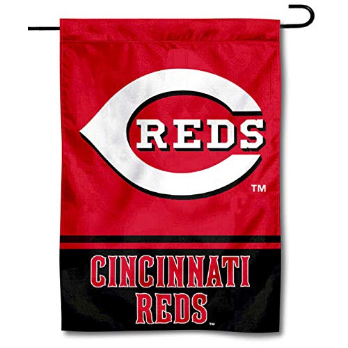 Cincinnati Reds Double Sided Garden Flag - 757 Sports Collectibles