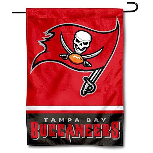WinCraft Tampa Bay Buccaneers Double Sided Garden Flag - 757 Sports Collectibles