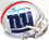 Lawrence Taylor Autographed NY Giants AMP Speed Mini Helmet- Beckett W Blue - 757 Sports Collectibles