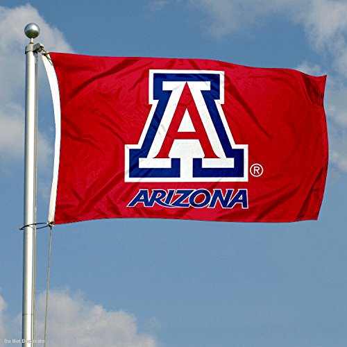 Arizona Wildcats Large Red 3x5 College Flag - 757 Sports Collectibles